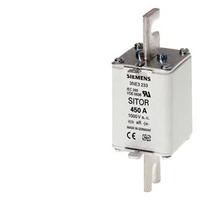 Вставка плавкая SITOR 450А AC 1000В типоразмер 1/110мм Siemens 3NE3233