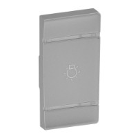 Панель лицевая Valena Life MyHome для механизмов BUS/SCS "Освещение" 1мод. установка справа алюм. Leg 755267 Legrand