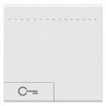 Клавиша "Ключ" размер 2мод. LivingLight бел. Leg BTC N4915M2FN Legrand