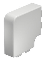 Крышка плоского угла кабельного канала WDK 40x110 мм (ПВХ,белый) (WDK HF40110RW) | 6192874 OBO Bettermann