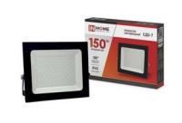 Прожектор светодиодный СДО-7 150Вт 230В 6500К IP65 черный | 4690612034669 IN HOME