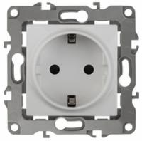 Розетка Эра 12 2P+E Schuko 16A-250В IP20 винт белый СУ Б0029236 (Энергия света)
