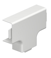 Крышка T-образной секции кабельного канала WDK 15x30 мм (ПВХ,белый) (WDK HT15030RW) | 6192459 OBO Bettermann