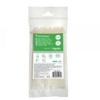 Стяжка кабельная 150х3.6 бел. (уп.100шт) SchE IMT46254 Schneider Electric