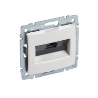 Механизм розетки компьютерной 1-м СП Valena RJ45 STP 10 GIGA бел. Leg 770072 Legrand
