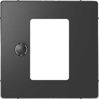 Накладка центральная Merten D-Life для сенсор. термостата SD антрацит SchE MTN5775-6034 Schneider Electric