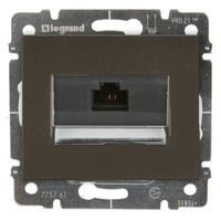 Розетка компьютерная СП Galea Life RJ45 темн. бронза (DIY-упак.) Leg 696830 Legrand