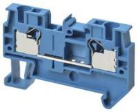 Клемма XW5TP40111BL Push-in Plus 4.0кв.мм 1п 2-х рядная 800В 32А гол. Omron 669953
