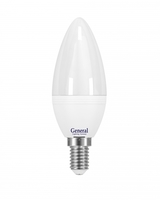 Лампа светодиодная LED 7Вт Е14 220В 4500К GLDEN-CF-7-230-E14-4500 | 638000 General