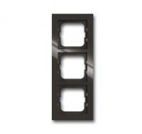 Рамка 3-постовая, серия axcent, цвет ch teau-black | 1754-0-4493 2CKA001754A4493 ABB