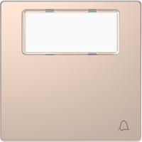 Клавиша одинарная D-Life поле для надписи, звонок шампань SD - MTN3365-6051 Schneider Electric
