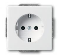 Розетка 1-м СП Impressivo 16А IP20 230В Schuko бел. ABB 2TKA003846G1