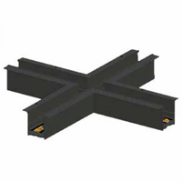 Коннектор крестовой MAG-CON-4560-F-X90 (BK) | 026923 Arlight