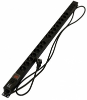 Блок розеток SHE-15SH-3IEC-SF-2.5EU15 Schuko+3хIEC320 C13 16 A 250В Hyperline 396993