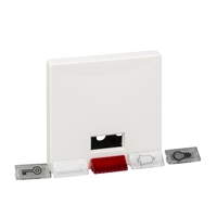 КЛАВИША Х1 С ИНДИКАЦИЕЙ, БЕЛЫЙ | MTN411819 Schneider Electric