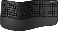 Клавиатура Ergonomic черн. USB Multimedia Ergo подставка для запястий LXM-00011 MICROSOFT 1188391