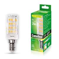 Лампа светодиодная LED4-Т26/830/E14 4Вт 220В Camelion 13155