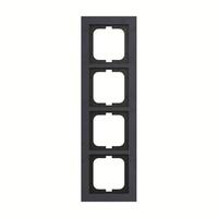 Рамка 4п Axcent richlite син. ABB 2CKA001754A4788