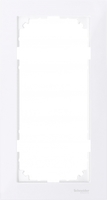 Рамка 2-м M-Pure без перегородки бриллиантовый бел. SchE MTN4025-3625 Schneider Electric