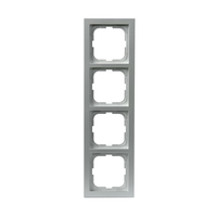 Рамка 4-постовая, серия Impressivo, алюминий | 1724F85-83 2TKA000408G1 ABB