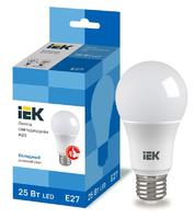 Лампа светодиодная A80 шар 25Вт 230В 6500К E27 IEK (ИЭК) LLE-A80-25-230-65-E27