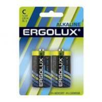 Элемент питания алкалиновый LR14 BL-2 1.5В Alkaline (блист.2шт) Ergolux 11751