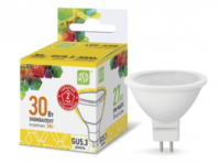 Лампа светодиодная LED-JCDR-standard 3Вт 3000К тепл. бел. GU5.3 270лм 160-260В ASD 4690612002248 LLT