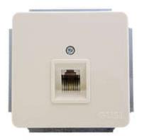 Механизм розетки телеф. 1-м Extra RJ12 беж. ГУСИ С1Т12-003 GUSI Electric