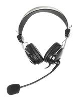 Наушники с микрофоном HS-7P черн. 2.5м накладные оголовье A4TECH 567941