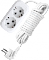 Удлинитель 2х5м с заземл. 13А IP20 Е-302 АБС-пл. ПВС 3х1 UNIVersal 9631974