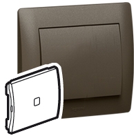 Клавиша Один.выключатель Dark Bronze | 781285 Legrand