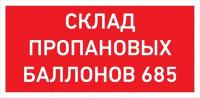 Светильник светодиодный URAN LED Exd-W027 настен. (пиктограмма склад пропановых баллонов 685) СТ 1593000470 Световые Технологии