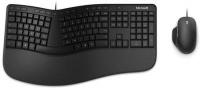 Комплект клавиатура+мышь Ergonomic Keyboard &amp; Mouse Busines клавиатура черн. мышь USB Multimedia RJY-00011 MICROSOFT 1388886