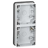 Коробка PLEXO двойн. верт. Leg 090492 Legrand