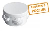 Коробка распределительная о/п D65х40мм, крышка, IP54, 4вх. | SQ1401-0101 TDM ELECTRIC