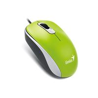 Мышь DX-110 USB G5 зел. (green optical 1000dpi подходит под обе руки) Genius 31010116105