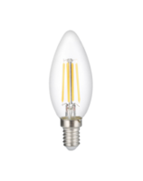 Лампа светодиодная PLED OMNI (филамент) C35 8w E14 3000K FR 230/50 | .5020856 Jazzway