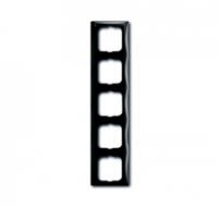 Рамка 5-м Basic 55 chateau-black ABB 2CKA001725A1510 1725-0-1510