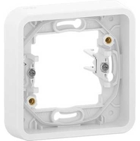 Рамка 1-м Mureva Styl IP55 с винтами бел. SchE MUR39108 Schneider Electric