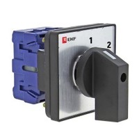 Переключатель кулачковый ПК-1-52 25А 2P "1-2" EKF PROxima | pk-1-52-25
