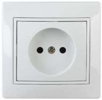 Розетка 1-м СП Plano 1Э-201-01 16А IP20 250В 2P без лапок бел. Intro Б0042440 ЭРА (Энергия света)