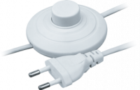 Шнур 61 600 NPS-FS01-170-2х0.5-WH 1.7м с выкл. бел. Navigator 61600 21096