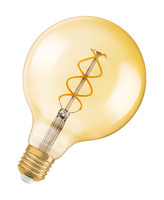 Светодиодная лампа LED, Vintage 1906 LED dim CL GLOBE125 FIL GOLD 25 4, 5W/820 E27 | 4058075270008 Osram