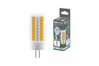 Лампа светодиодная G4-3 Вт-230 В-4000 К, SMD, 16x43 мм | SQ0340-0211 TDM ELECTRIC