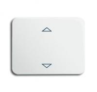 Клавиша для механизма электрон. выкл. Busch-Jalousiecontrol 6411 U-101 U/S-101 6418 U реле 6402 alpha nea бел. мат. ABB 6430-0-0322