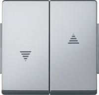 КЛАВИША ВЫКЛЮЧАТЕЛЯ Д/РОЛЬСТАВ.АЛЮМИНИЙ | MTN343460 Schneider Electric
