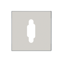 Накладка для механизма VGA SKY дюна ABB 2CLA855550A6201