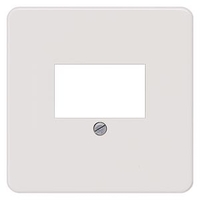 СЕРЕБРО НАКЛАДКА РОЗЕТКИ TAE 65Х65ММ DELTA PROFIL Siemens 5TG1760-2
