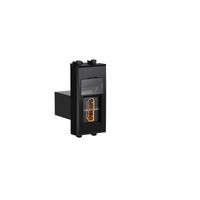 Розетка HDMI 1мод. Avanti "Черный квадрат" тип А-А модульная DKC 4402251 (ДКС)