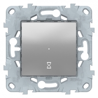 Таймер UNICA NEW нажимной 10А алюм. SchE NU553530 Schneider Electric